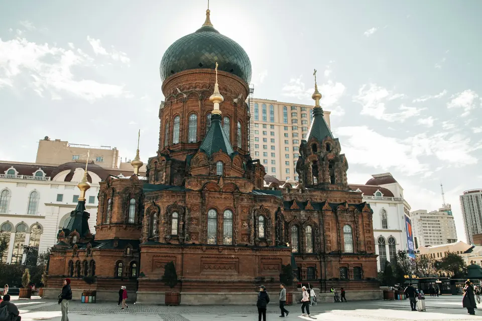 Saint Sophia Cathedral in central Harbin
